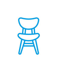 icon mobiliar stuhl