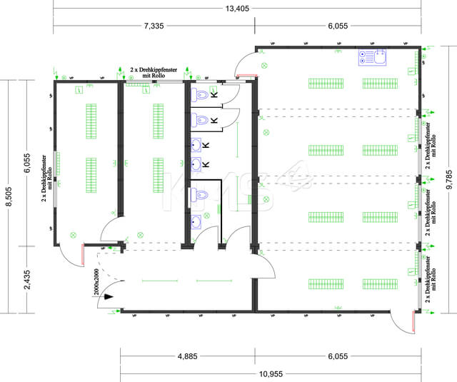 Metten Kindergarten Grundriss