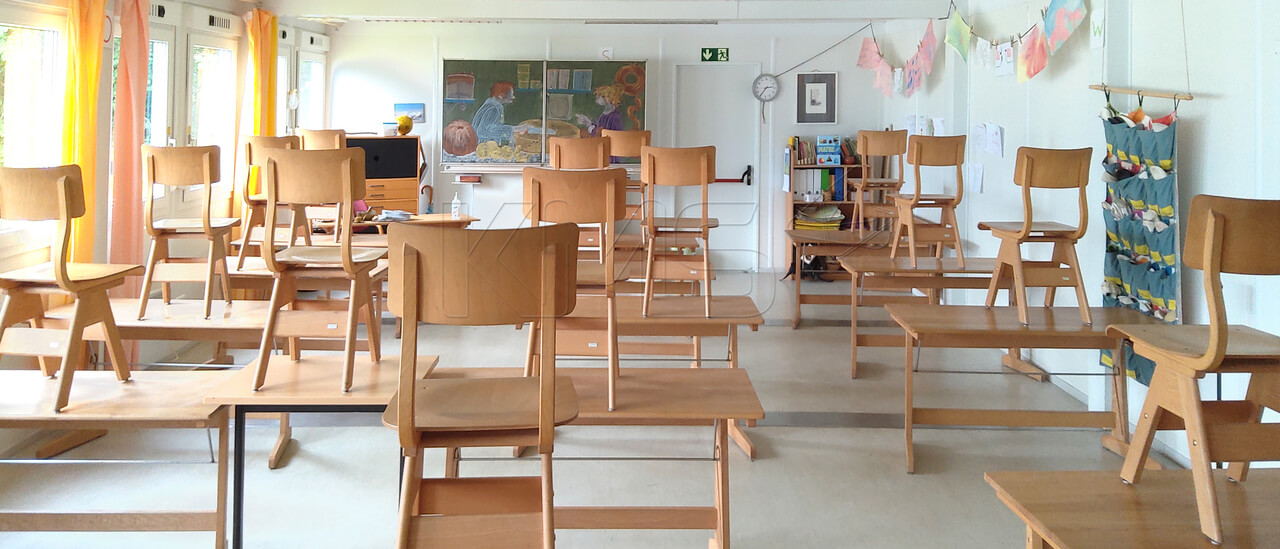 Schulcontainer Klassenzimmer von KMS Mietcontainer